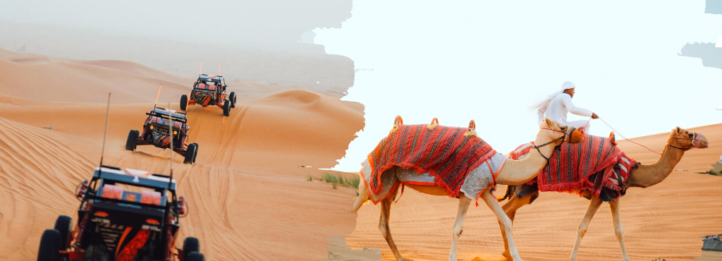 Dune Buggy with Camel Trekking